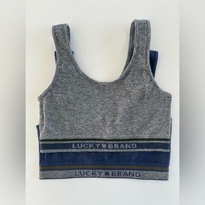 Set of 2 Lucky Brand Sports Bras size M